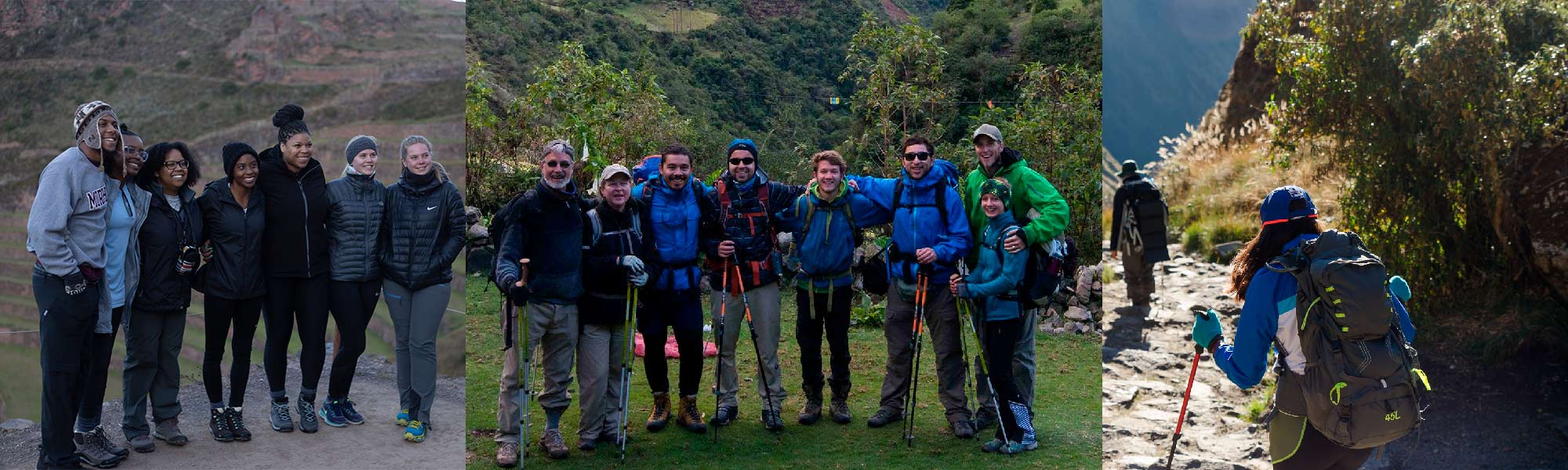 Packing list for the Inca Trail