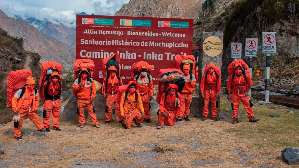 Packing list for our Porters